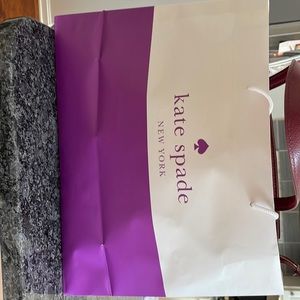 Burgundy Kate Spade Crossbody